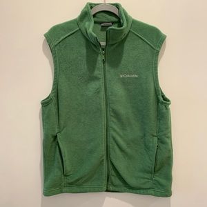 Men’s Large Columbia green vest